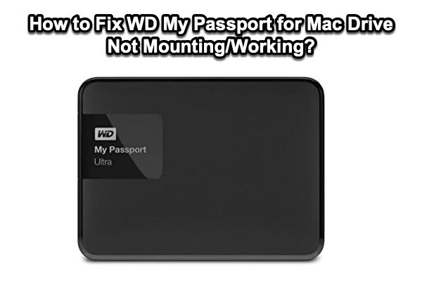 use western digital passport for mac on windows